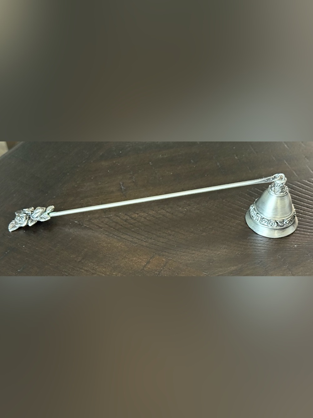 Vintage Hildesheimer Rose Candle Snuffer – Pivoting Bell Extinguisher